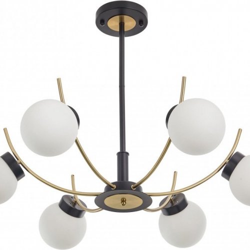 Потолочная люстра Arte Milano Neapolis-76169 276169/6 BK/GD