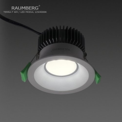 Точечный светильник Terra F TerraF\Wh\12W4000K