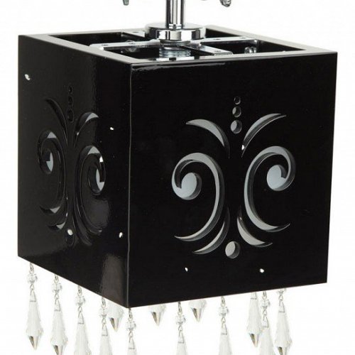 Потолочный светильник MM Lampadari Luxury D042/P1 01 V1607 nero Потолочный светильник MM Lampadari Luxury D042/P1 01 V1607 nero