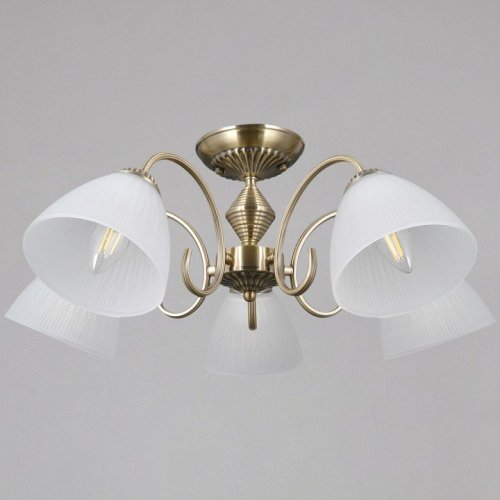 Потолочная люстра Illumico IL0897-5CSQ-26 AB ELITE Потолочная люстра Illumico IL0897-5CSQ-26 AB ELITE