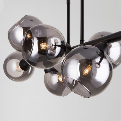 Подвесная люстра Eurosvet Roger 70113/8 дымчатый Подвесная люстра Eurosvet Roger 70113/8 дымчатый