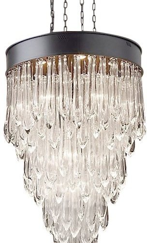 Подвесная люстра Tear Drop Glass 771196 (KG0547P-8A) Подвесная люстра Tear Drop Glass 771196 (KG0547P-8A)