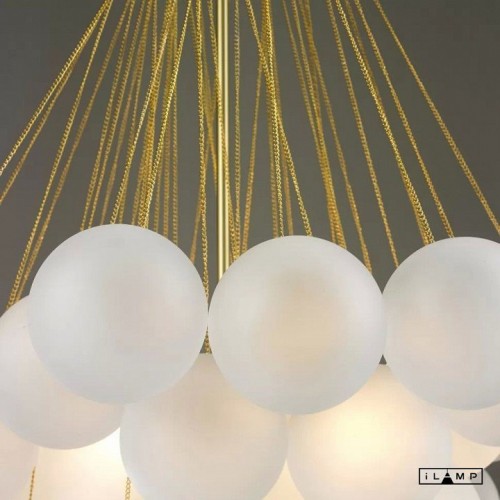 Потолочная люстра iLamp Globe 10099P/3-D800 GL-WH