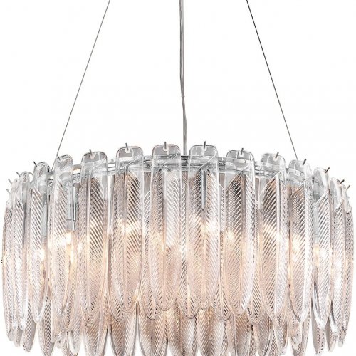 Подвесная люстра DeLight Collection Piuma MD22027002-D65 chrome Подвесная люстра DeLight Collection Piuma MD22027002-D65 chrome