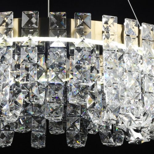 Подвесная люстра  02601-0.4-104W LED COP+CH