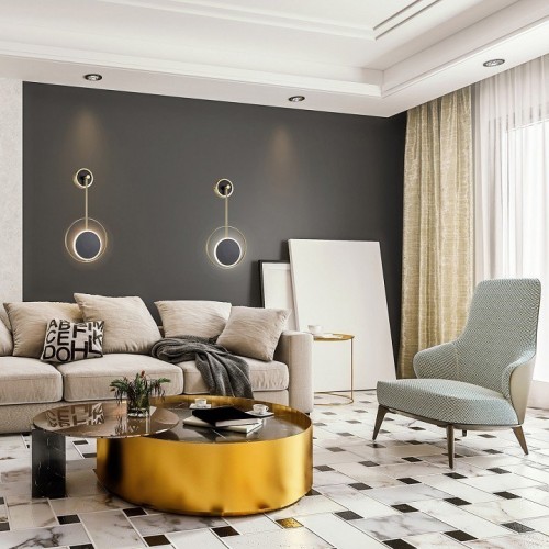 Бра Escada Hypnosis 10206/SG LED Black/Gold Бра Escada Hypnosis 10206/SG LED Black/Gold