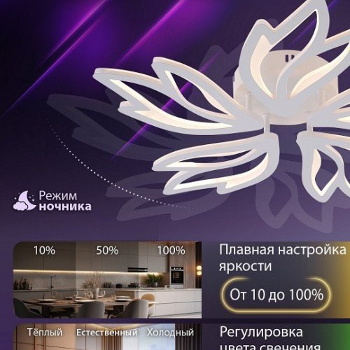 Потолочная люстра Natali Kovaltseva Rif LED LAMPS 81118/4C Потолочная люстра Natali Kovaltseva Rif LED LAMPS 81118/4C