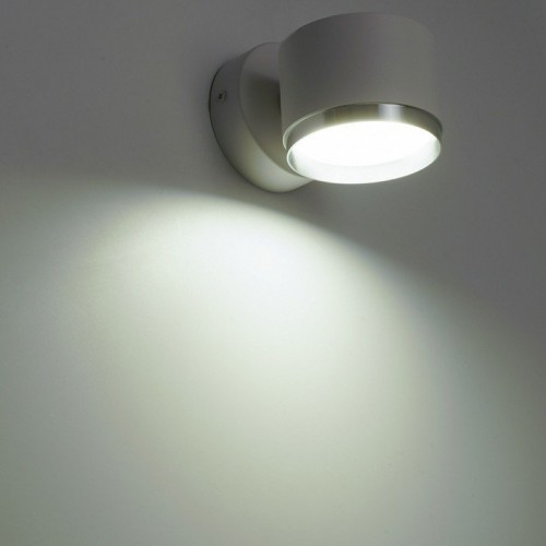 Светильник  настенный Feron HL4598  Barrel DUET 12W, 230V,GX53, белый + хром IP20