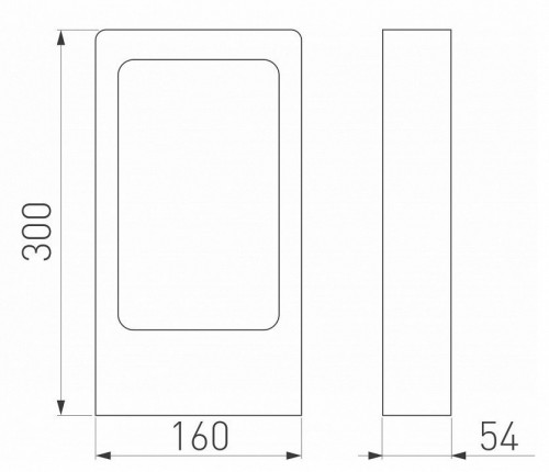 Уличный светодиодный светильник Arlight LGD-Path-Frame-J300B-7W Warm3000 021928(1)