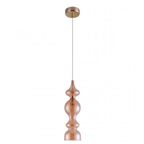 Подвесной светильник Crystal Lux Iris SP1 A Amber