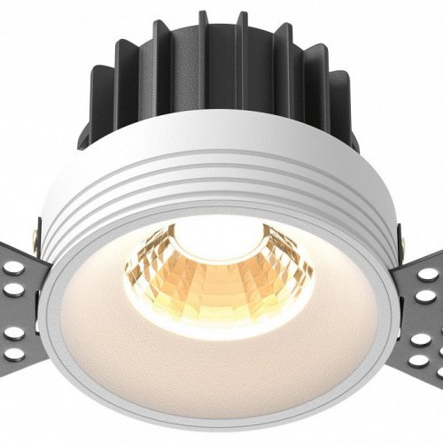 Точечный светильник Maytoni Round DL058-12W2.7K-TRS-W