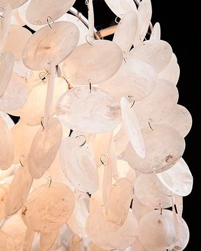 Подвесная люстра Eurosvet 60005/3 хром/перламутр Подвесная люстра Eurosvet 60005/3 хром/перламутр