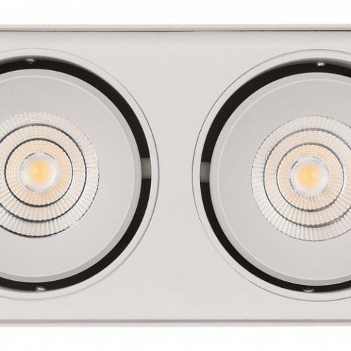 Потолочный светодиодный светильник Arlight SP-Cubus-S100x200-2x11W Warm3000 023084(2)