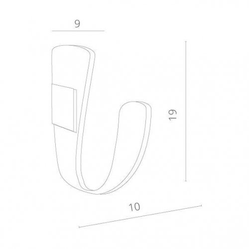 Настенный светильник Arte Lamp 1418 A1418AP-1WH