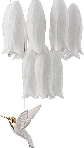 Подвесная люстра Mizien с цветами и птицами колибри Polly MZ121830-12-280