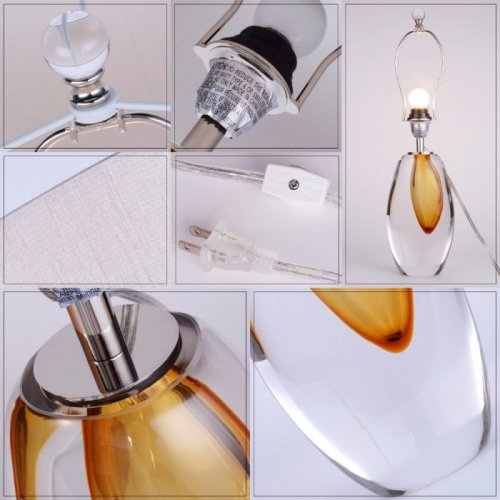 Интерьерная настольная лампа Crystal Table Lamp BRTL3023