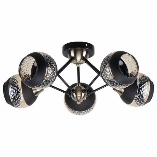 Потолочная люстра Imex MD.51851-5-S-BK+AB