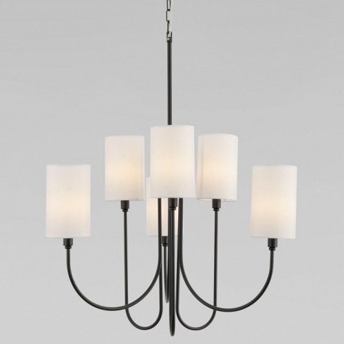 Подвесная люстра Eurosvet Abbey 60164/6 черный Подвесная люстра Eurosvet Abbey 60164/6 черный