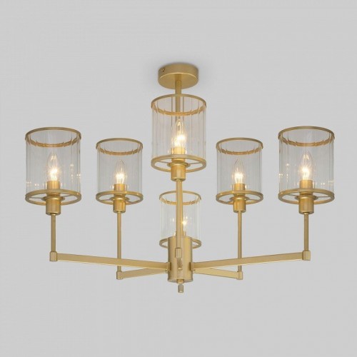 Потолочная люстра Eurosvet Inari 60144/6 золото