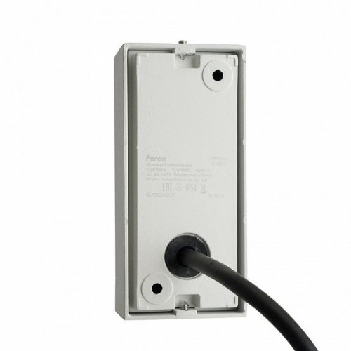 Светильник садово-парковый Feron DH023,на стену, GU10 MR11 230V, серый Светильник садово-парковый Feron DH023,на стену, GU10 MR11 230V, серый