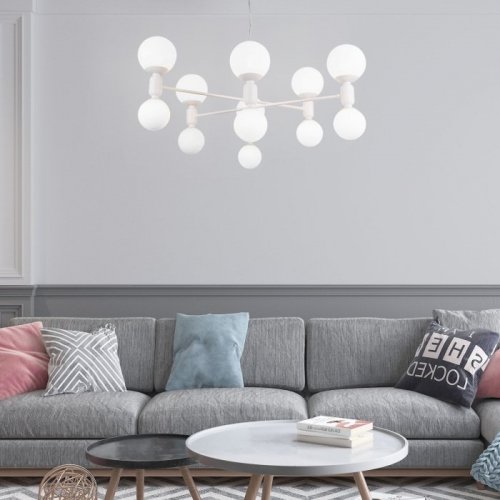 Подвесной светильник Eurosvet Bubble 30182 белый