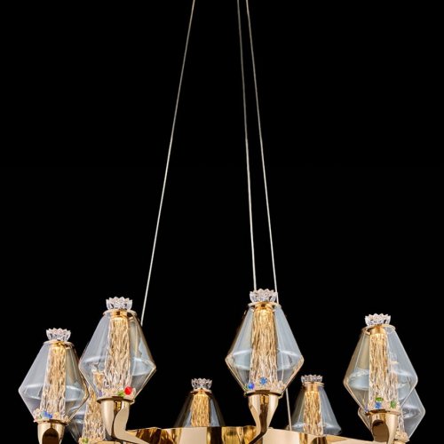 Подвесная люстра Camille LE3056/800 GD