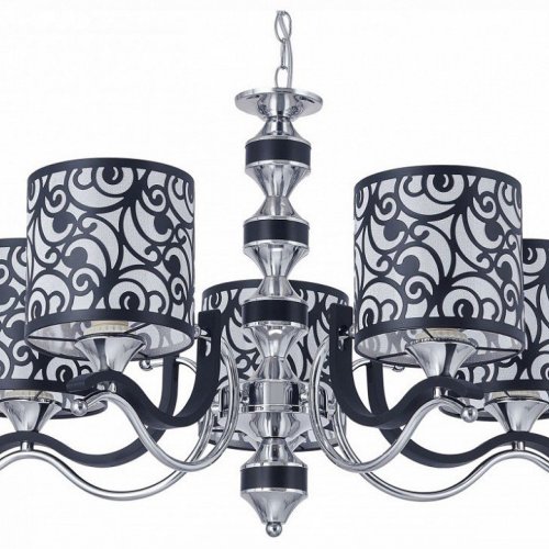 Подвесная люстра Arte Milano Florentia-4957 304957/5 Bk/Ni
