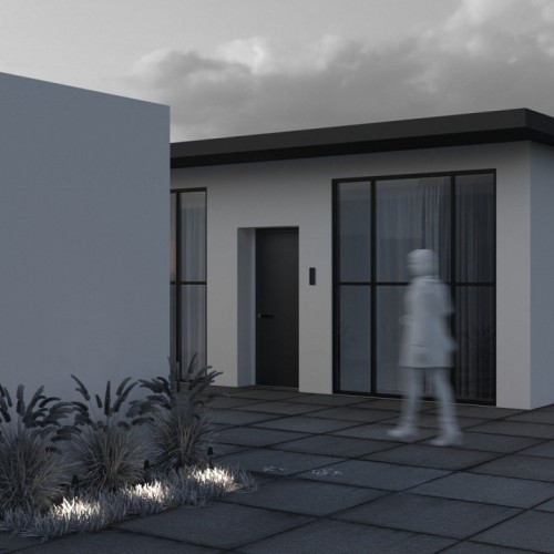 Наземный низкий светильник Maytoni Outdoor Cane O504FL-L1B3K