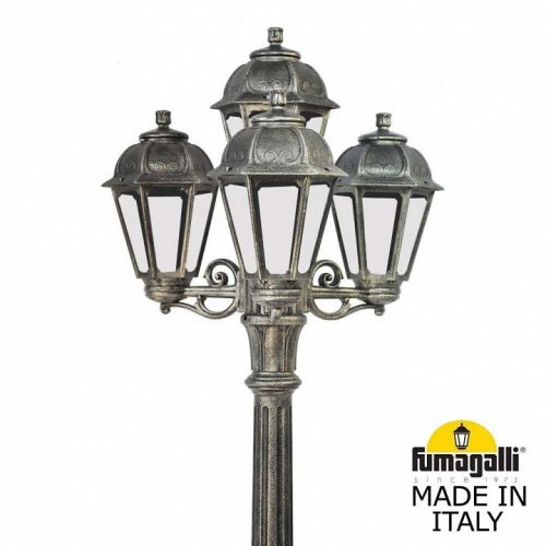 Уличный фонарь Fumagalli Gigi Bisso/Saba 3+1 K22.156.S31.BXF1R