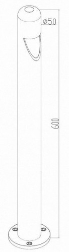 Наземный светильник Maytoni Hagen O423FL-L5GF