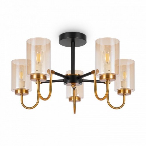 Потолочная люстра Freya Jewel FR5321CL-05BZ Потолочная люстра Freya Jewel FR5321CL-05BZ