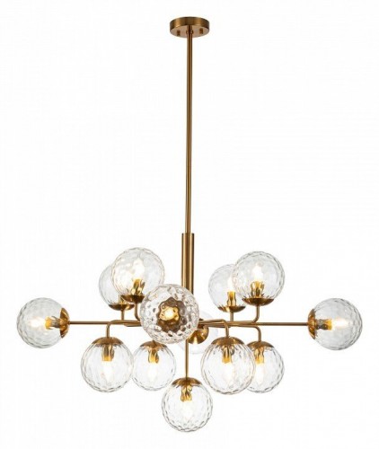 Люстра на штанге Indigo Cocoon 11008/13P Brass