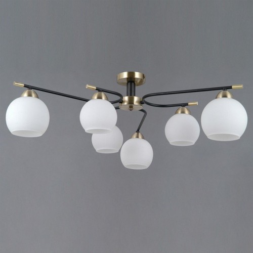 Потолочная люстра Illumico IL0638-6CSQ-24 AB BK LIBRA