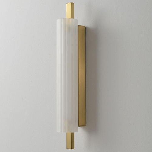 Настенный светодиодный светильник Crystal Lux Tunnel AP10 Led Brass