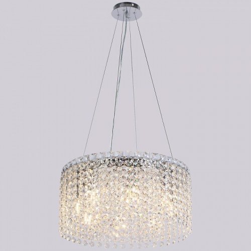 Подвесная люстра ILLUMICO IL9017 IL9017-500PZF-25 CH ELITE Подвесная люстра ILLUMICO IL9017 IL9017-500PZF-25 CH ELITE