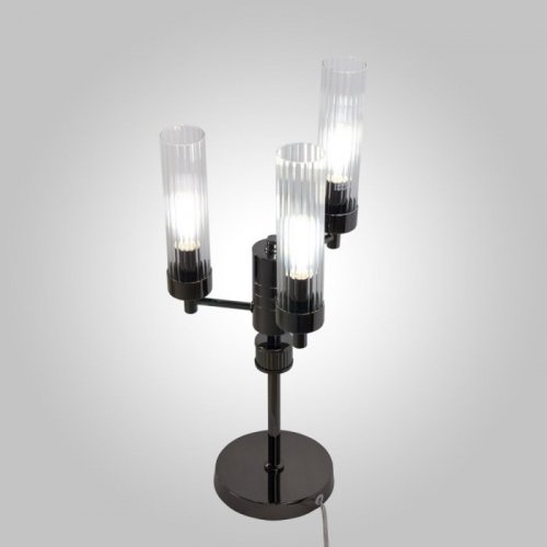 Интерьерная настольная лампа  INDIGO TL3 PEARL BLACK