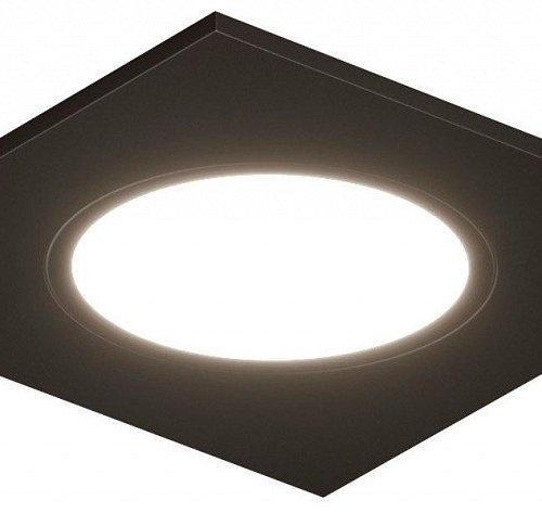 Встраиваемый светильник Denkirs PORT DK3102-BK