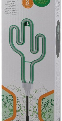 Светильник на солнечных батареях ЭРА Кактус ERASF012-31