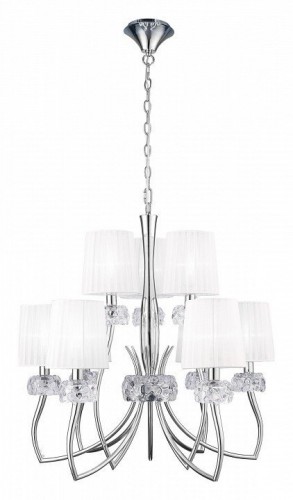 Подвесная люстра Mantra Loewe Chrome 4630