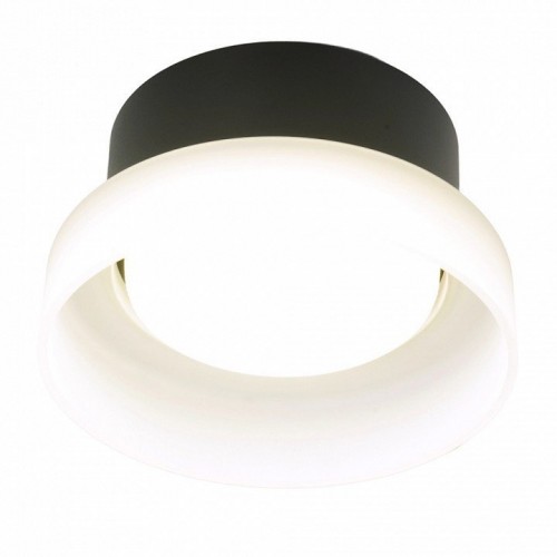 Светильник потолочный Feron HL460 Barrel OPAL 12W, 230V, GX53, черный