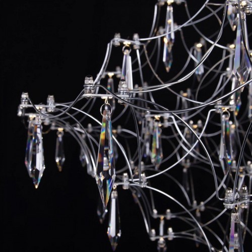 Подвесная люстра Loft IT Mira 10259/1000 Silver Asfour