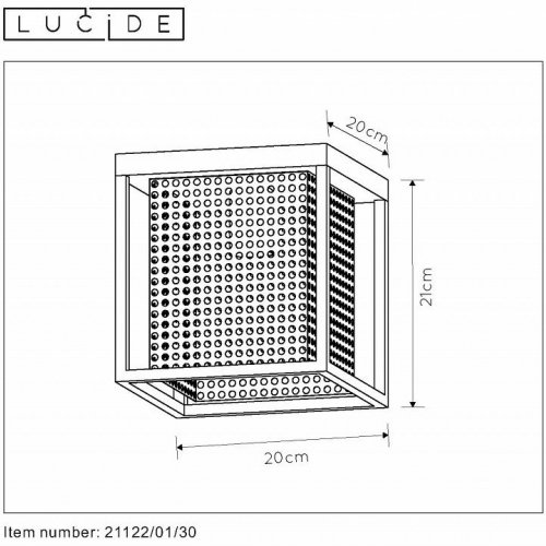 Потолочный светильник Lucide Sansa 21122/01/30 Потолочный светильник Lucide Sansa 21122/01/30