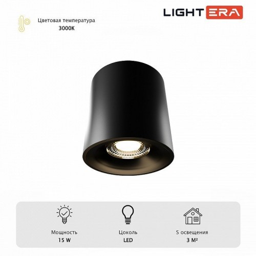 Накладной светильник LIGHTERA Shamrock LE201CL-1BA Накладной светильник LIGHTERA Shamrock LE201CL-1BA