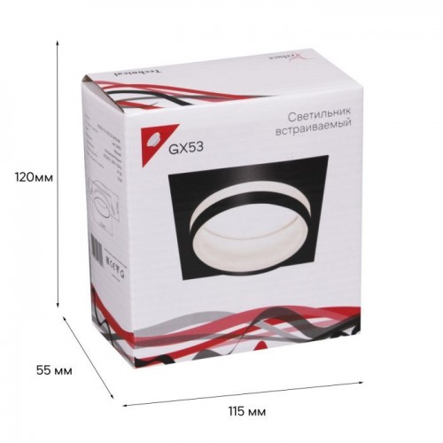 Точечный светильник Reluce 53025-9.0-001LD GX53 BK