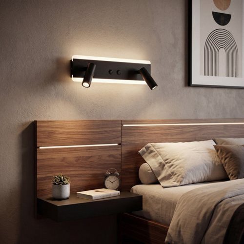 Накладной светильник Reluce Technical 86213-9.2-001CT LED9+6W BK Накладной светильник Reluce Technical 86213-9.2-001CT LED9+6W BK