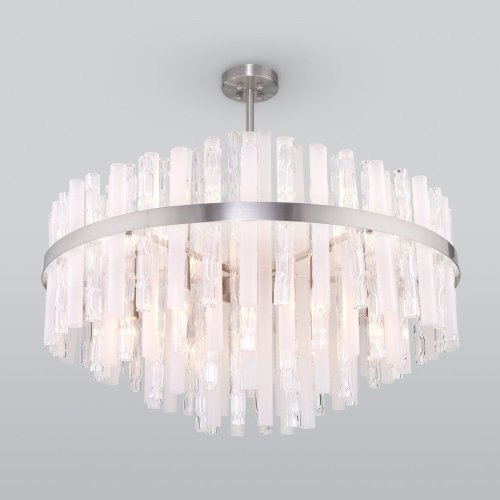 Потолочная люстра Bogates Hollis 367/12 Smart никель Потолочная люстра Bogates Hollis 367/12 Smart никель