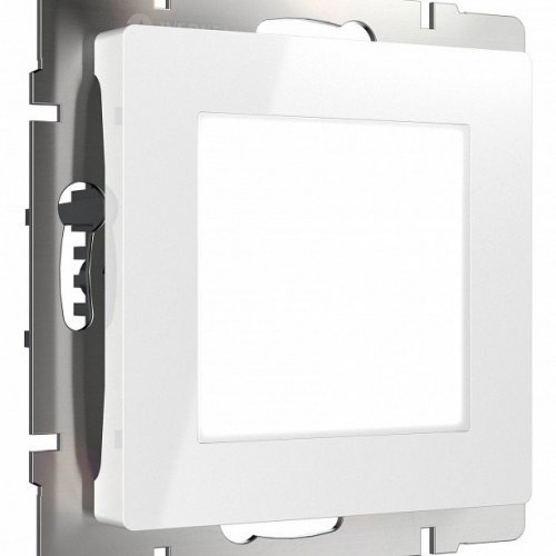 Заглушка для поста с подсветкой, без рамки Werkel белый W1154301