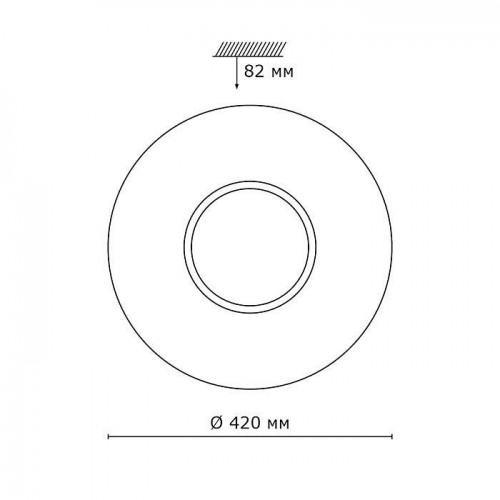 Настенно-потолочный светильник Sonex Visma 2048/DL Настенно-потолочный светильник Sonex Visma 2048/DL