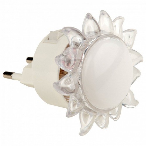 Настенный светодиодный светильник (10322) Uniel Детская серия DTL-308-Подсолнух/RGB/4LED/0,5W