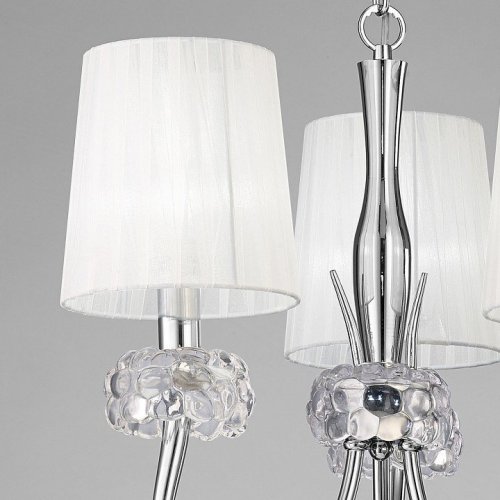 Подвесная люстра Mantra Loewe Chrome 4633